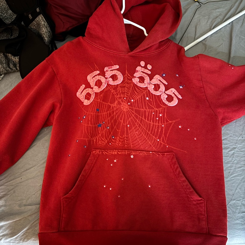 Men's Red Crewneck Sweater